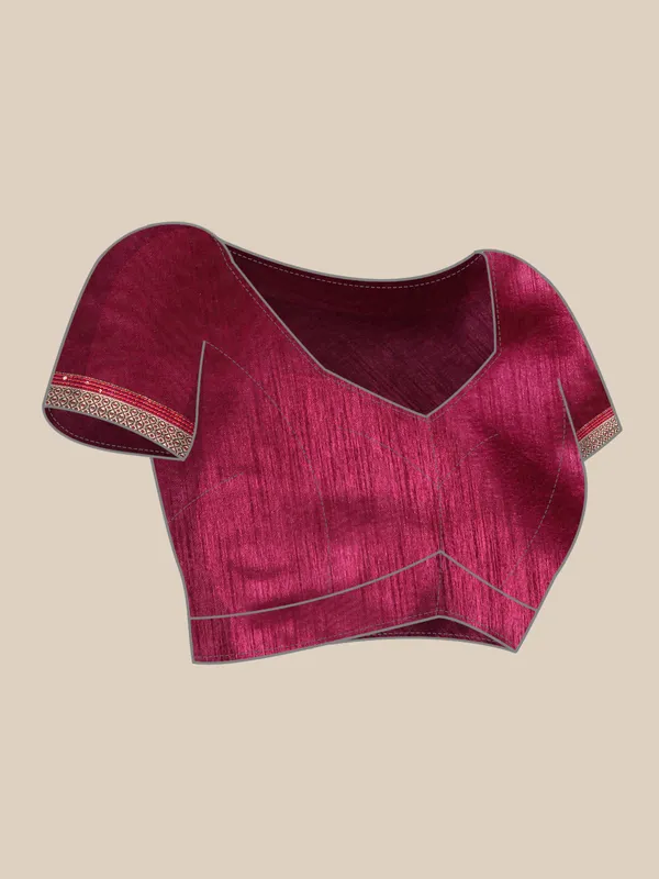 Purple_Zomato__Full_Saree_Fancy_Border_With_Foil_Bandhni_Print_Saree