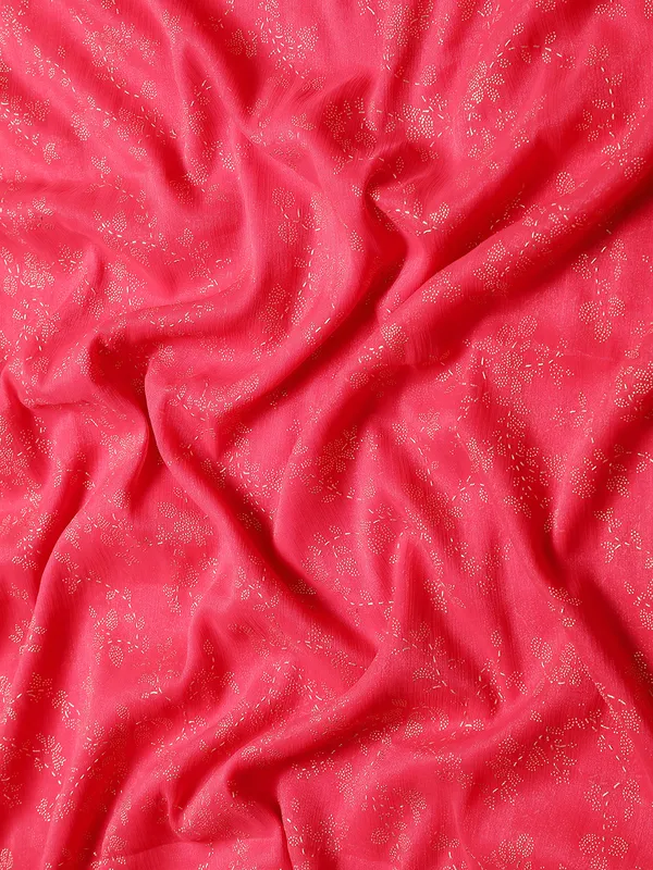 Pink_Shimmer__Foil_Work_Beautiful_Saree