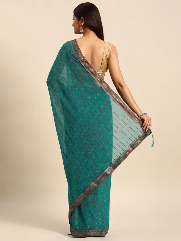 Zomato___Saree_Fancy_Border_With_Foil_Print