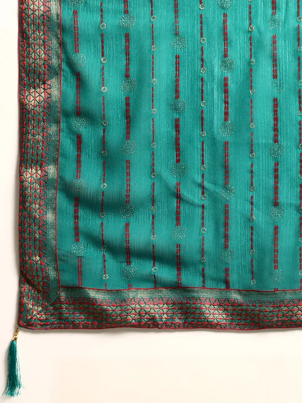 Zomato___Saree_Fancy_Border_With_Foil_Print