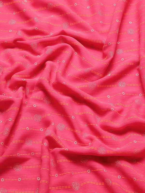 Pink_Zomato___Saree_Fancy_Border_With_Foil_Print