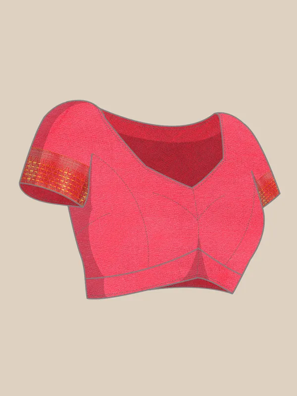 Pink_Zomato___Saree_Fancy_Border_With_Foil_Print