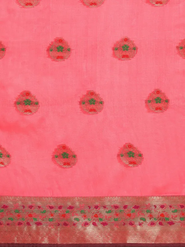 Gajari_Organza_Silk_Saree