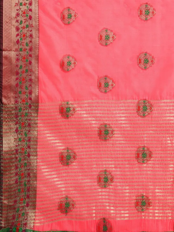 Gajari_Organza_Silk_Saree