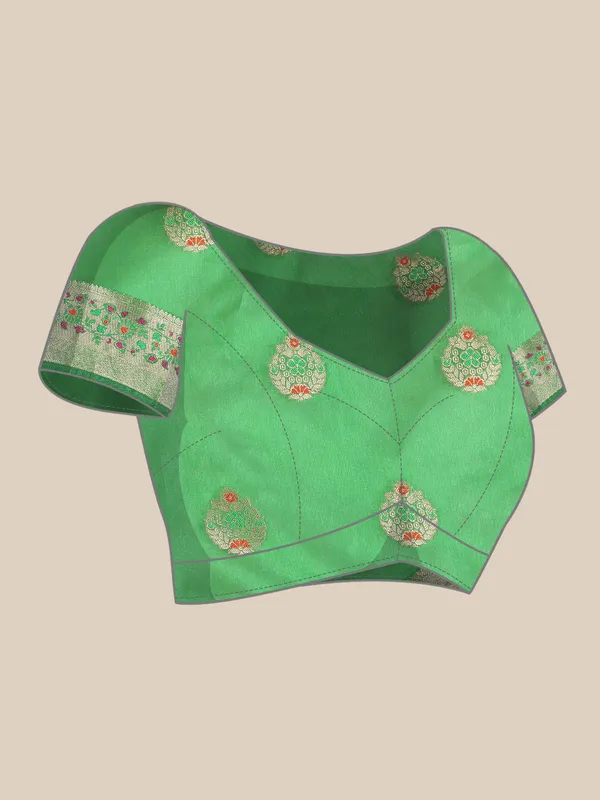 Gajari_Organza_Silk_Saree