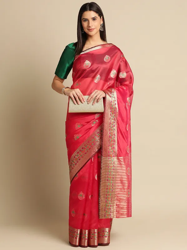 Rani_Organza_Silk_Saree