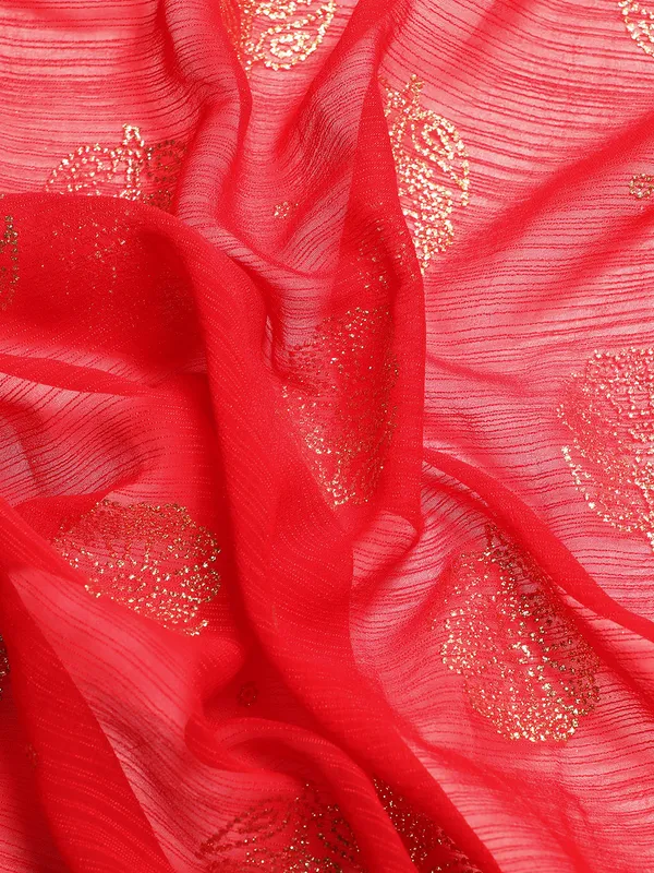 Red_Zomato___Saree_Fancy_Border_With_Foil_&_Stone_Work_Saree
