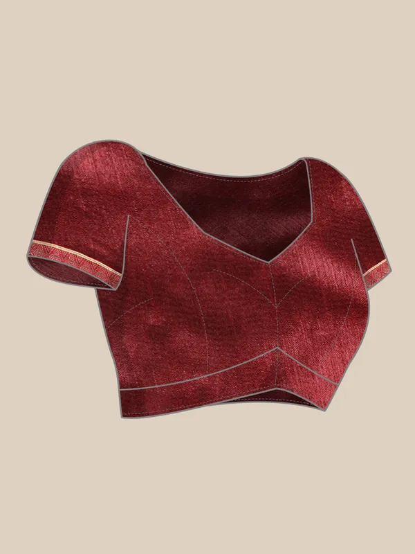 Maroon__Zomato__Full_Saree_Fancy_Border_With_Foil_&_Stone_Work_Saree