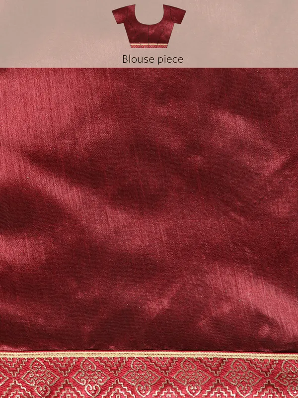 Maroon__Zomato__Full_Saree_Fancy_Border_With_Foil_&_Stone_Work_Saree