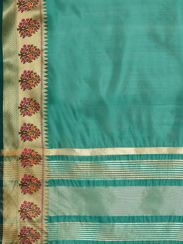 Morpich_Shimmer_Silk_Saree
