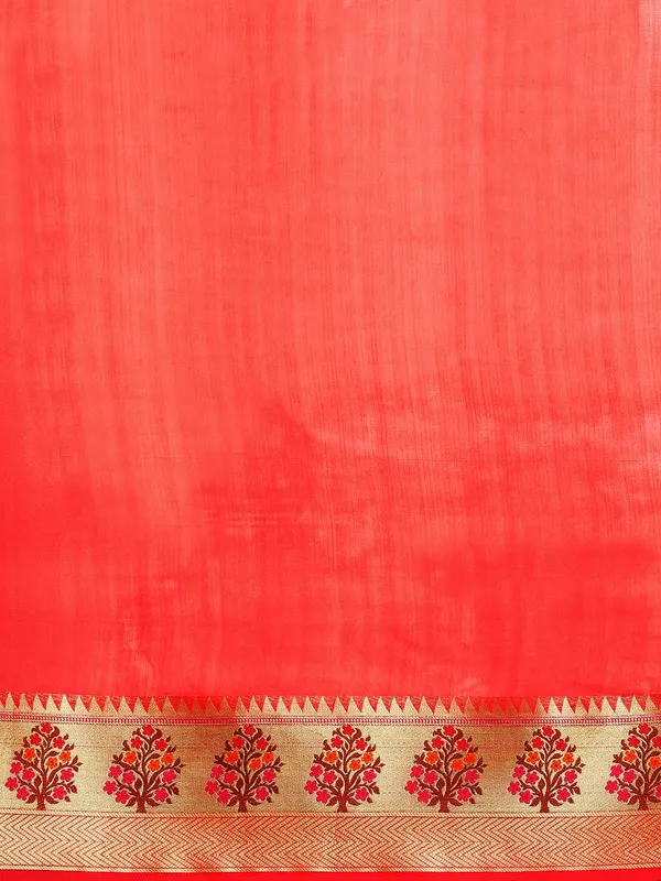 Red_Shimmer_Silk_Saree