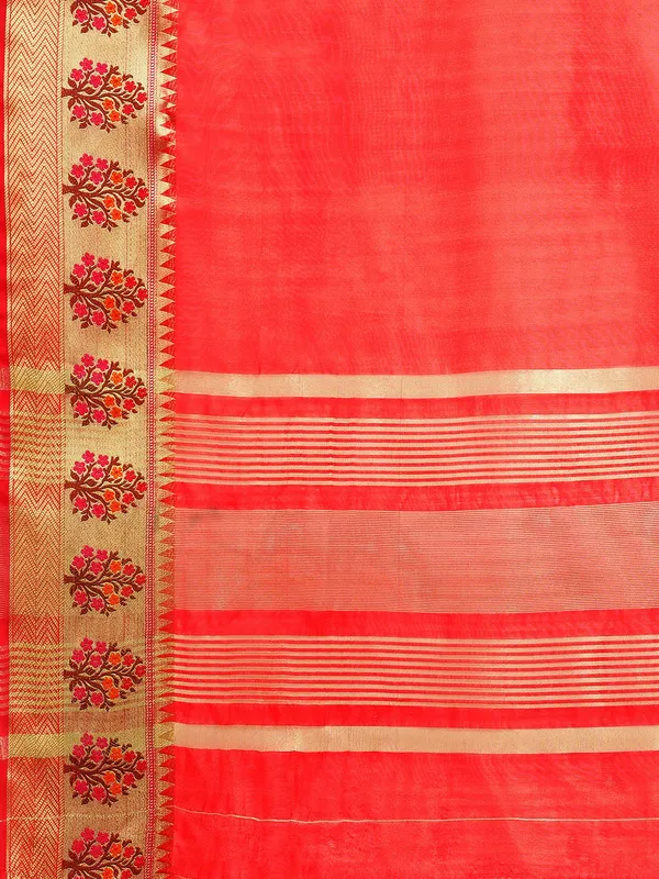 Red_Shimmer_Silk_Saree