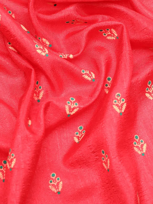 Pink_Vichitra_Silk__Saree_Fancy_Border_with_Butti_Print_Beautiful_saree