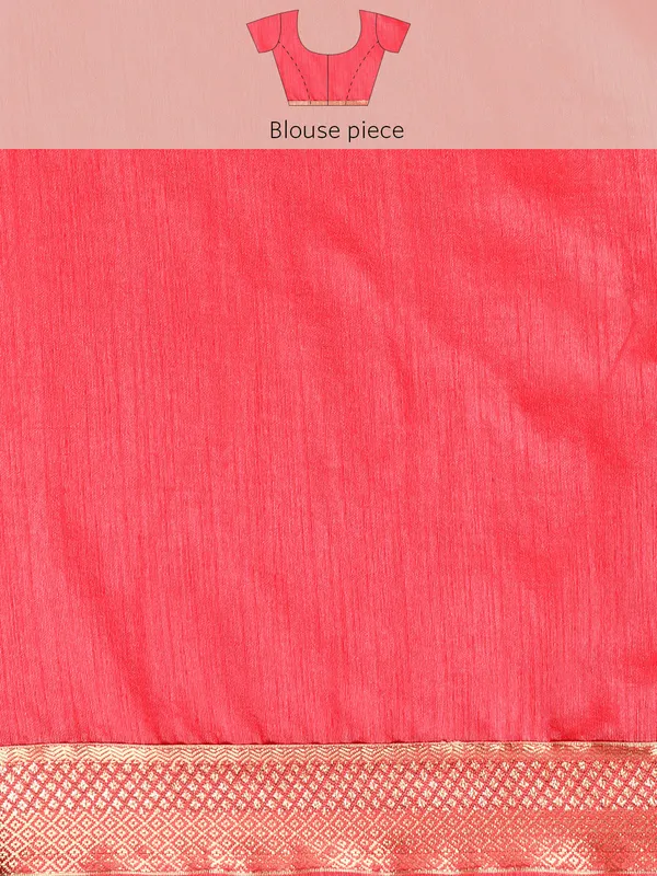 Pink_Vichitra_Silk__Saree_Fancy_Border_with_Butti_Print_Beautiful_saree