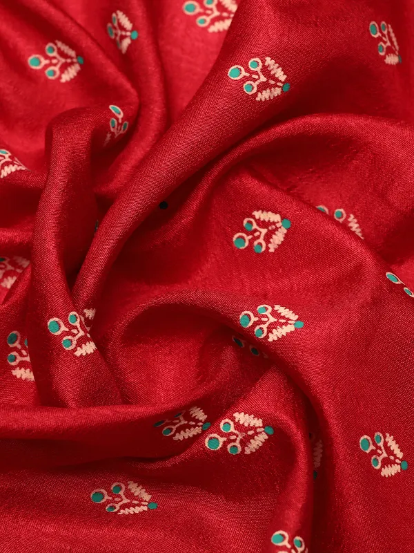 Maroon_Vichitra_Silk__Saree_Fancy_Border_with_Butti_Print_Beautiful_saree