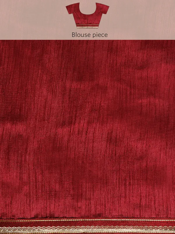 Indian_Women_Maroon_Chinon_Silk_Foil_Work