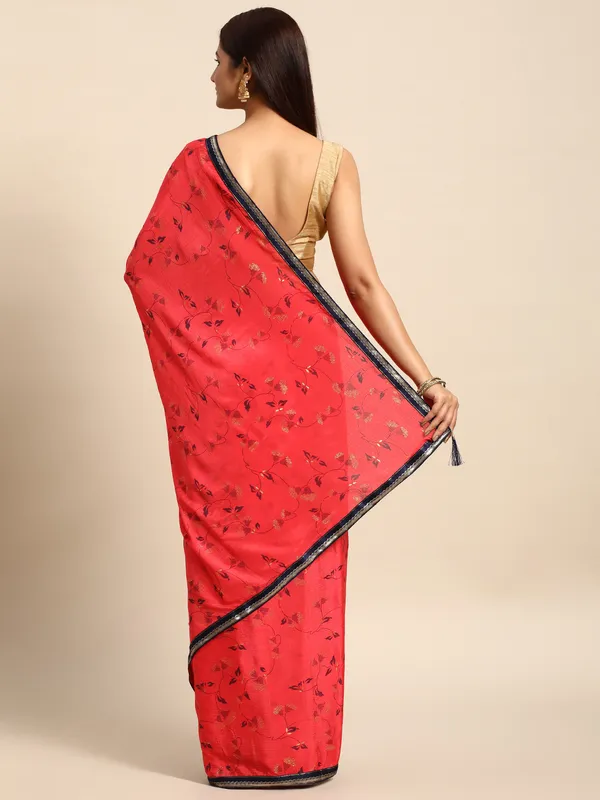 Indian_Women_Pink_Chinon_Silk_Foil_Work