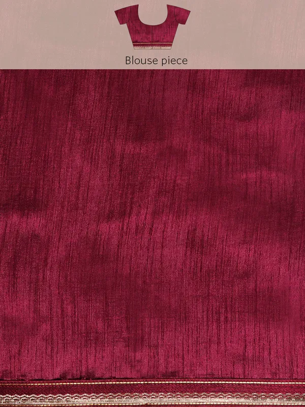 Indian_Women_Wine_Chinon_Silk_Foil_Work