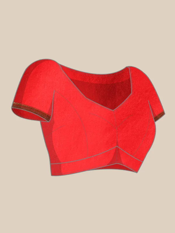 Red_Vichitra_Silk__Saree_Fancy_Border