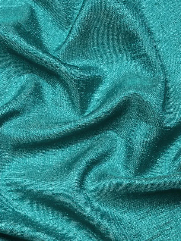 Green__Vichitra_Silk__Saree_Fancy_Border