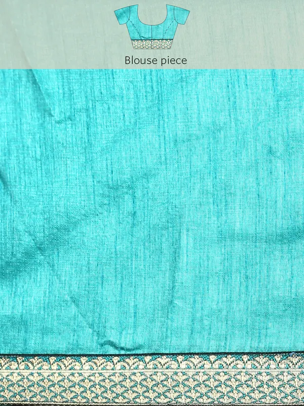 Green__Vichitra_Silk__Saree_Fancy_Border