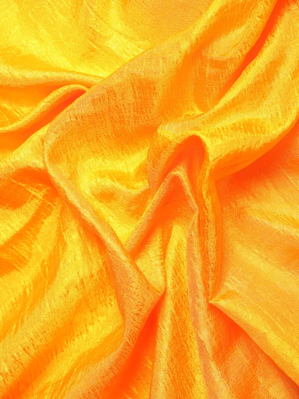 Yellow_Vichitra_Silk__Saree_Fancy_Border