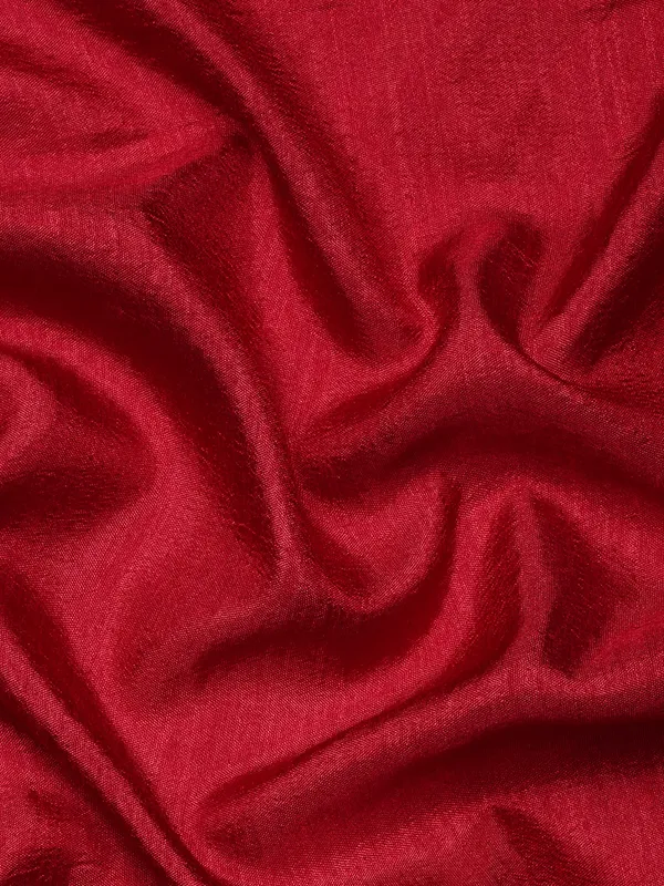 Maroon__Vichitra_Silk__Saree_Fancy_Border
