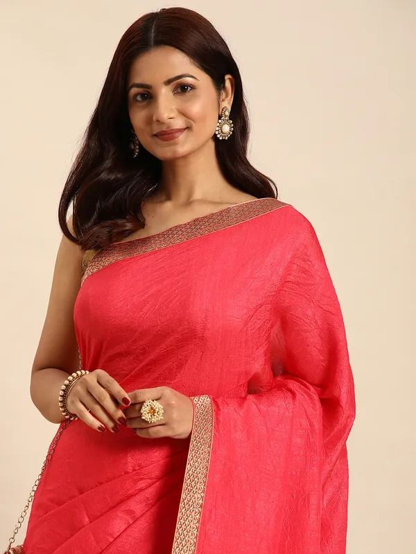 Pink_Vichitra_Silk__Saree_Fancy_Border