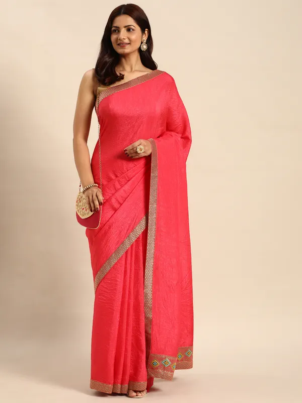 Pink_Vichitra_Silk__Saree_Fancy_Border