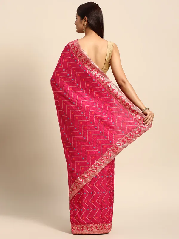 Rani_Vichitra_Silk__Saree_Double_Foil_Work