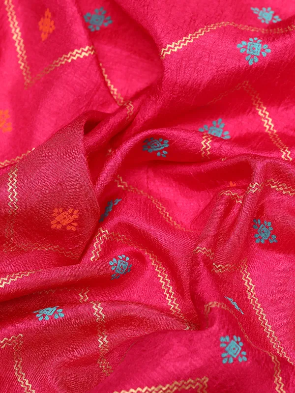 Rani_Vichitra_Silk__Saree_Double_Foil_Work