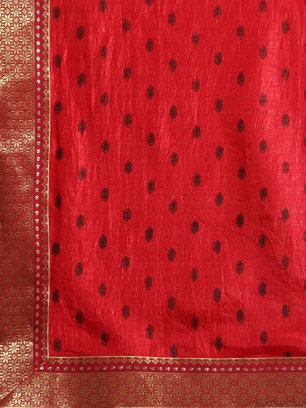 Maroon__Vichitra_Silk__Saree_Fancy_Border_With_Foil_Work_Saree