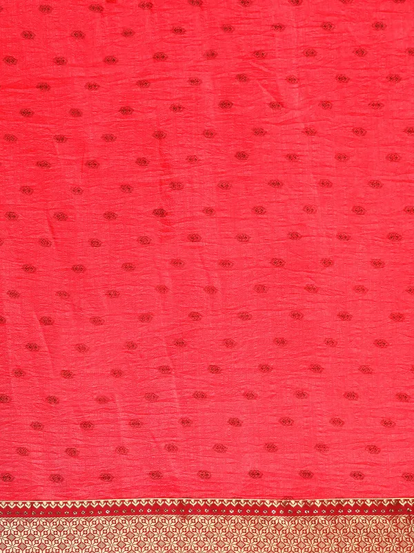 Pink_Vichitra_Silk__Saree_Fancy_Border_With_Foil_Work_Saree
