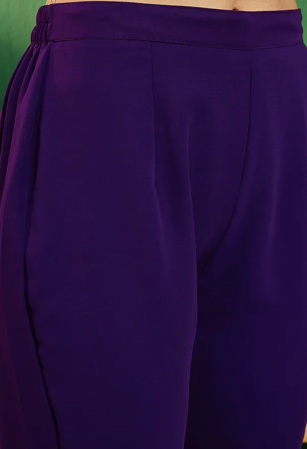 Purple_Georgette_Zari_Sequence_Embroidery_Digital_Print_Kurta_With_Pant_And_Dupatta
