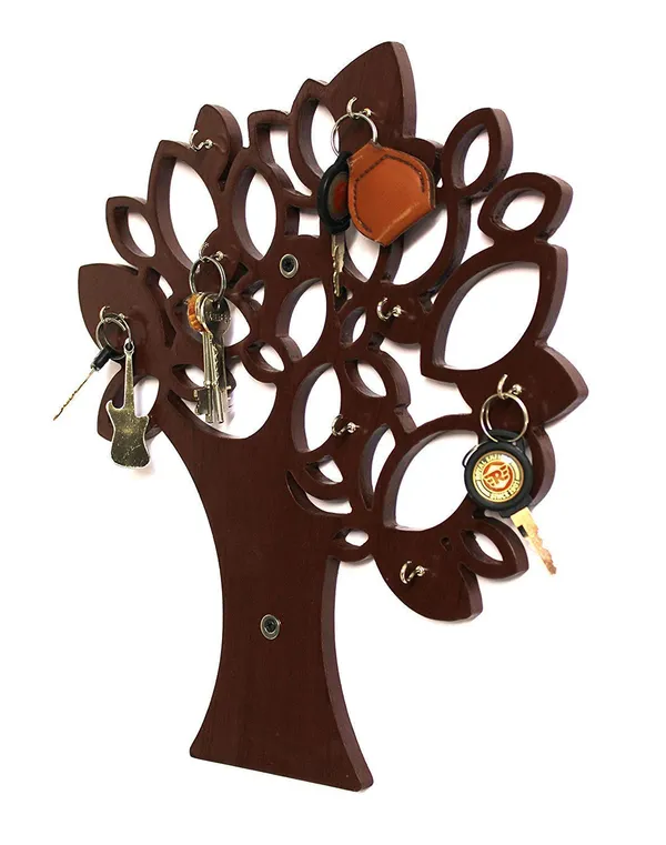Wood_Decorative_Key_Holder_Hanger