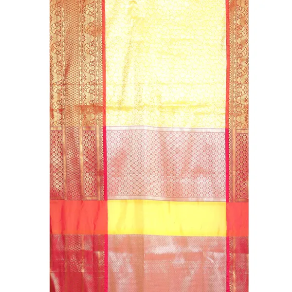 Beige_Kanchi_Silk/Brocade_Banarasi_Sarees_For_Women