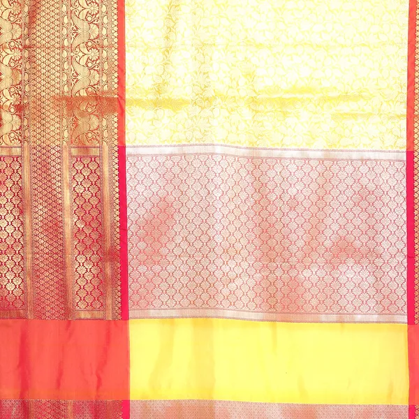 Beige_Kanchi_Silk/Brocade_Banarasi_Sarees_For_Women