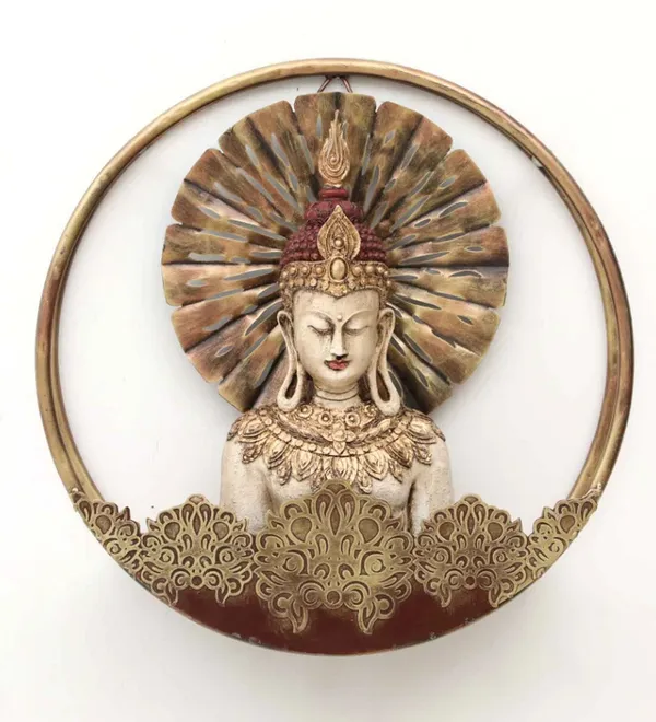 Metal_Wall_Panel_Buddha_Sitting_Wall_Hanging
