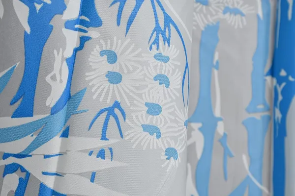 Floral_Design_Waterproof_Shower_Curtain_for_Bathroom_-_PVC_Plastic_Water_Repellent_Curtain_with_8_Hooks_Blue_Color_Pack_of_1