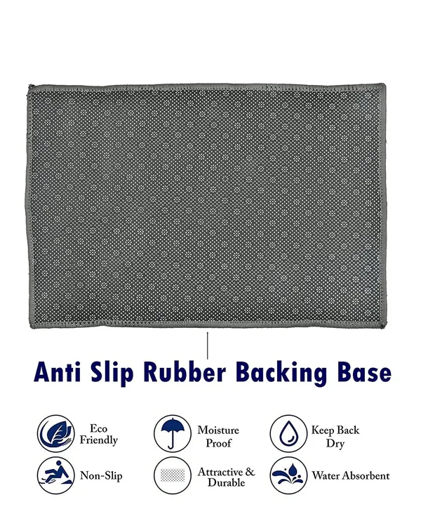 Microfiber_Anti_Slip_Doormat/Bathmat_Non-Slippery_Water_Absorbent_Quick_Dry_Mat_-_12x18_Inch,_Grey,_Pack_of_1_Pc