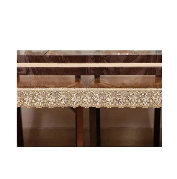 Waterproof_PVC_Plastic_6_Seater_Rectangular_Bordered_Dining_Table_Cover_with_Embroidered_Golden_Lace_Border_(Size_90x60_Inch,_Clear/Transparent,_Pack_of_1)