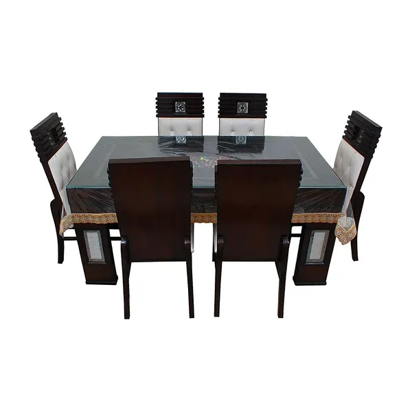 Waterproof_PVC_Plastic_6_Seater_Rectangular_Bordered_Dining_Table_Cover_with_Embroidered_Golden_Lace_Border_(Size_90x60_Inch,_Clear/Transparent,_Pack_of_1)
