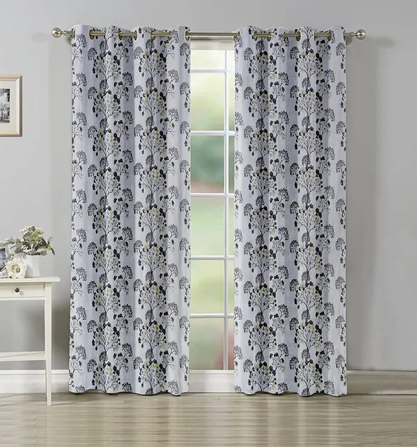 Polyester_Fabric_Floral_Design_Curtains_-Modern_Flower_Print_parde_for_Home,_Living_Room,_Guest_Room,_Bedroom,_Offices_(Grey)_-_Set_of_2_Curtains