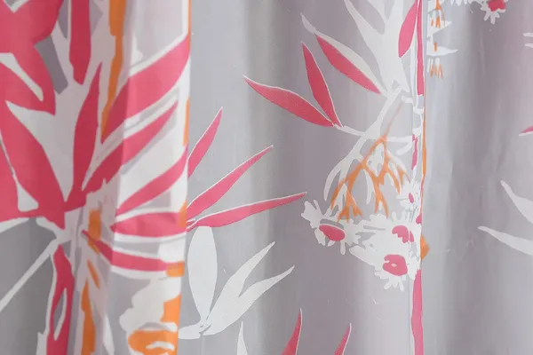 Floral_Design_Waterproof_Shower_Curtain_for_Bathroom_-_PVC_Plastic_Water_Repellent_Curtain_with_8_Hooks_Pink_Color_Pack_of_1