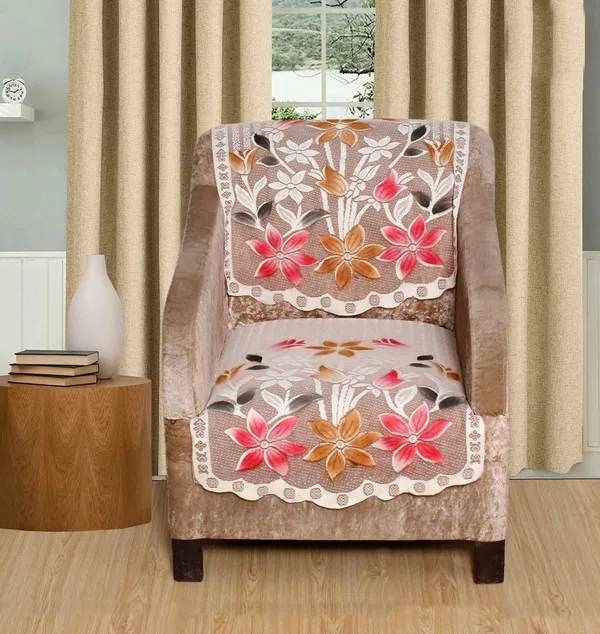 Net_Fabric_Floral_Pattern_French_Lace_5_Seater_Sofa_Set_Cover_Beautiful_Polyester_Cotton_Blended_Sofa_Cover_3_Seater_and_2_Seaters_(Brown,_69_x_178_cm)