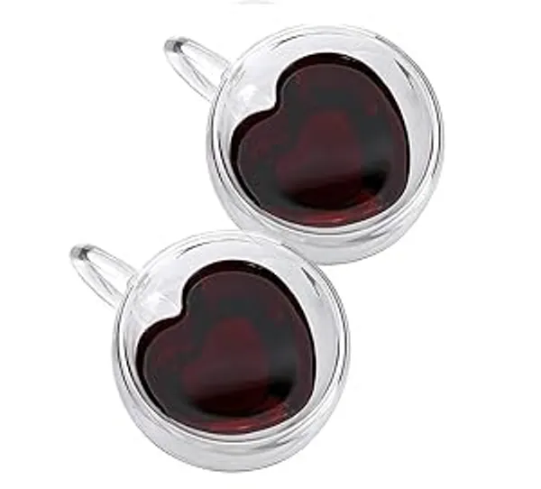 250ml_HEART_Shape_Double_Wall_Glass_Cups,_Insulated_Tea_&_Coffee_Cups,_Hot_&_Cold_Drinks,_Coffee,_Tea,_Milk,_Cappuccino,_Juice,_Microwave_Safe,_Stylish_Espresso_Chocolate_Beverage