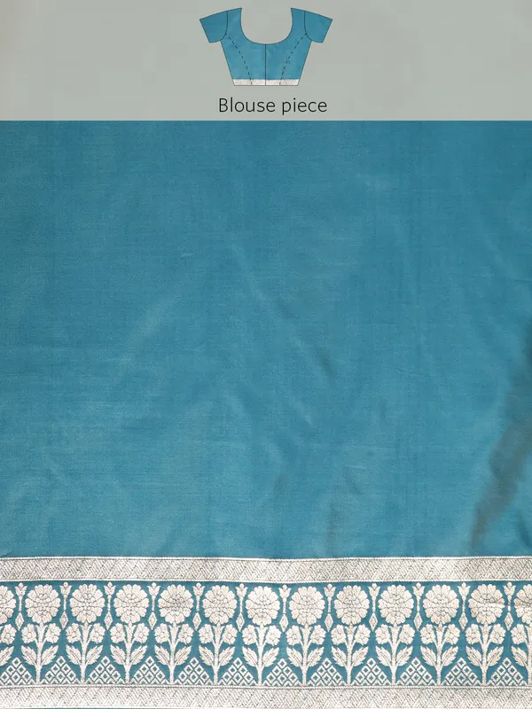 Indian_Women_Grey_Organza_Silk_Land_Woven_Design_Zari_Pure_Cotton_Fusion_Saree