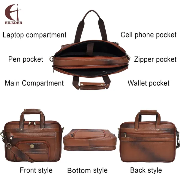100%_pure_genuine_leather_designer_15_inches_briefcase_laptop_messenger_office_travel_bag_for_men_and_women,_tan