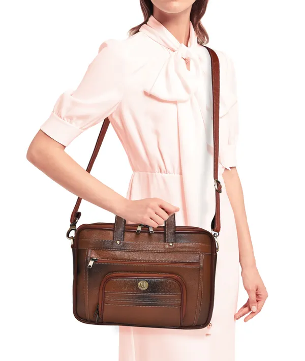 100%_pure_genuine_leather_designer_15_inches_briefcase_laptop_messenger_office_travel_bag_for_men_and_women,_tan