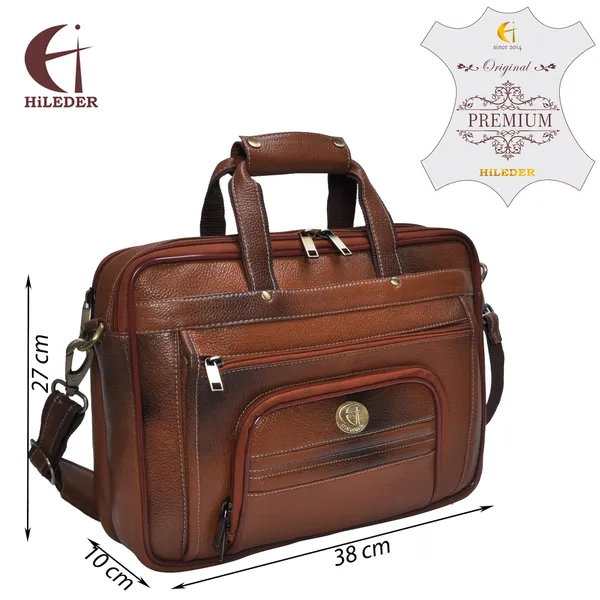 100%_pure_genuine_leather_designer_15_inches_briefcase_laptop_messenger_office_travel_bag_for_men_and_women,_tan